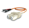 Latiguillos de fibra optica Multimodo 62.5/125 OM1 Duplex SC-UPC/ST-UPC